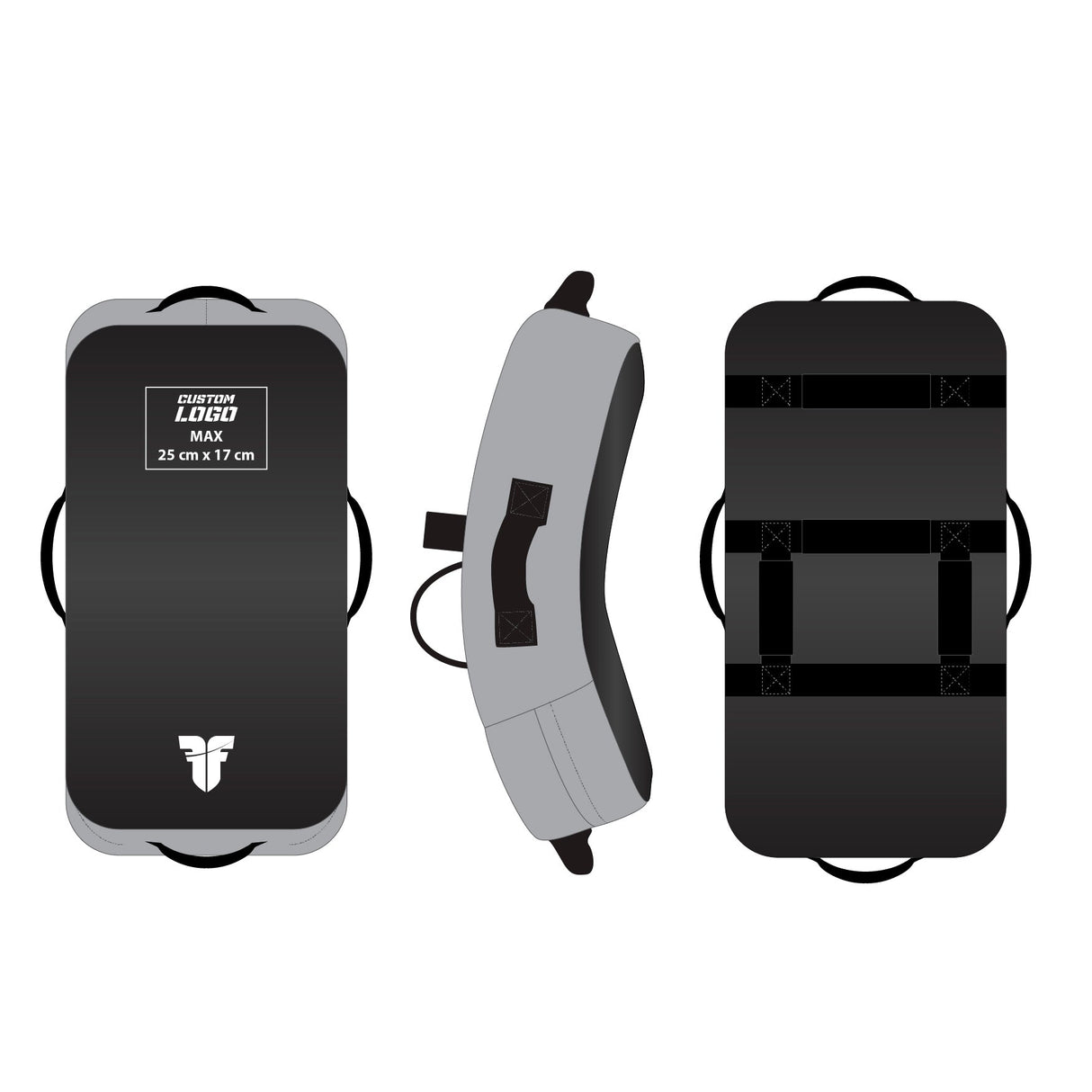 Fighter Shield - Multi empuñadura - logotipo personalizado
