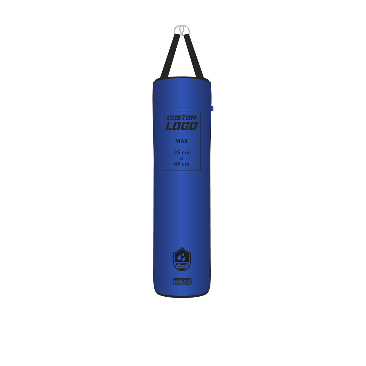 Fighter Outdoor-Boxsack 150, Durchmesser 34 cm – Individuelles Logo