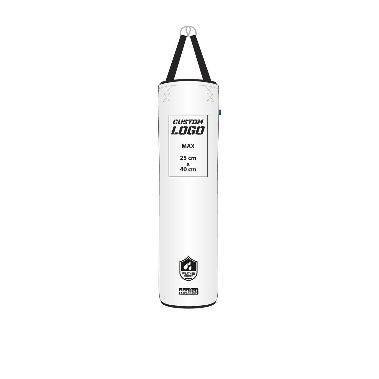 Fighter Outdoor-Boxsack 150, Durchmesser 34 cm – Individuelles Logo