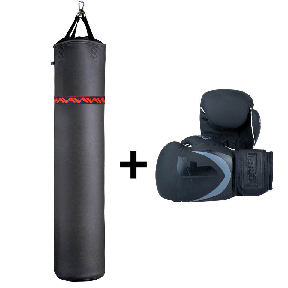 Limited Edition Set: Fighter Boxing Bag KIDS and Fighter Spikes Gloves