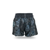King Muay Thai DEMON Shorts - schwarz/blau, KPB DEMON 3
