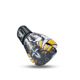Guantes de boxeo King Pro Boxing Hannya - Negro/Amarillo, KPB/BG Hanya GD