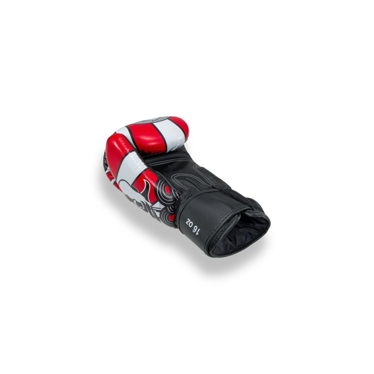 Guantes de boxeo King Pro Boxing Hannya - Negro/Rojo, KPB/BG Hanya Rd