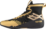 TOP TEN Footworker Boxstiefel – Schwarz/Gold, 1175-9