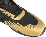 TOP TEN Footworker Boxstiefel – Schwarz/Gold, 1175-9