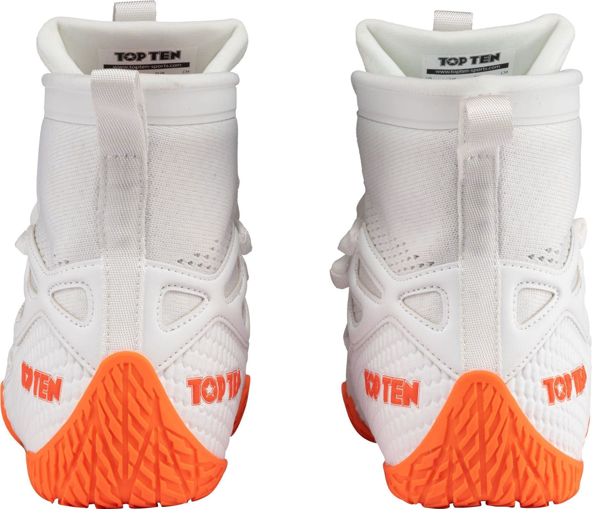 TOP TEN botas de boxeo Footworker – Azul/Blanco, 1175-60