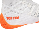 TOP TEN botas de boxeo Footworker – Azul/Blanco, 1175-60