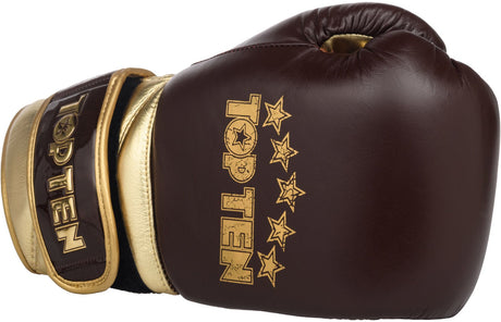 TOP TEN „Prestige“ Boxhandschuhe – gold/braun, 2747-8