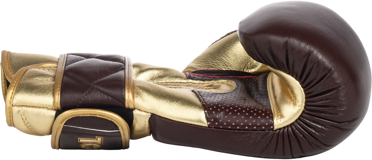 TOP TEN „Prestige“ Boxhandschuhe – gold/braun, 2747-8