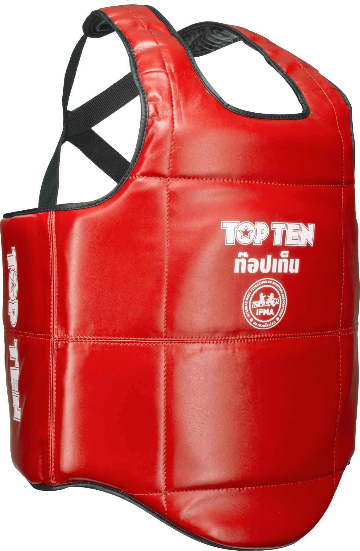 Top Ten IFMA chest protector – red, 33271-4