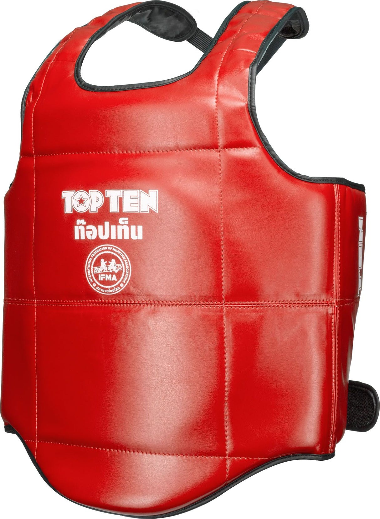 Top Ten IFMA chest protector – red, 33271-4