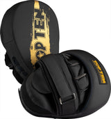 TOP TEN Power Ink Golden Star Focus Mitts – black/gold, 11201-92