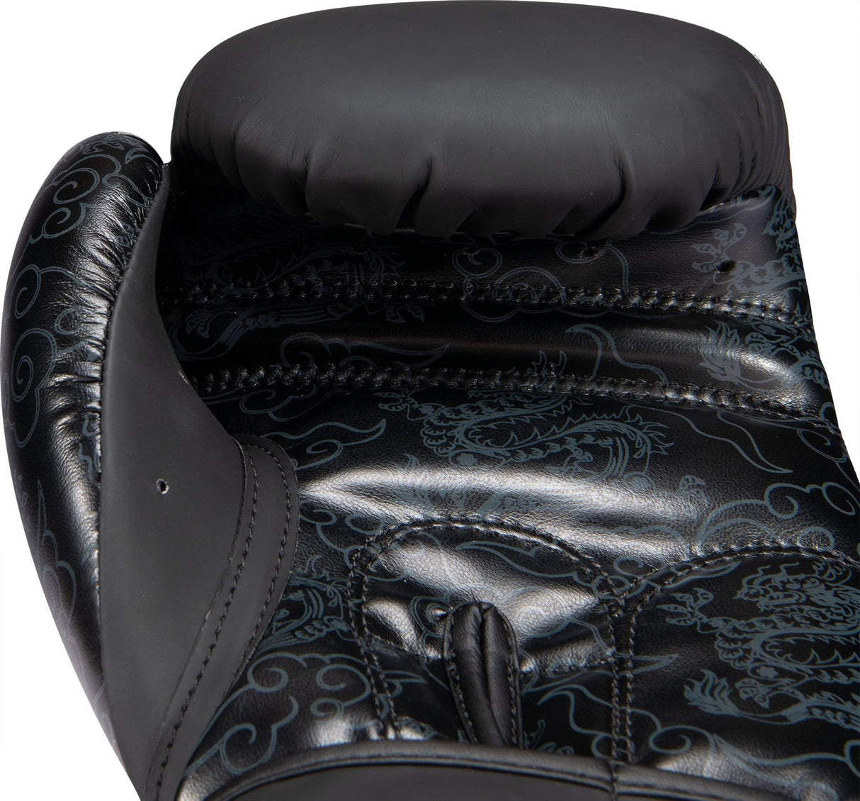 Top Ten “Dragon” Boxing Gloves – Black/Black, 22197-99