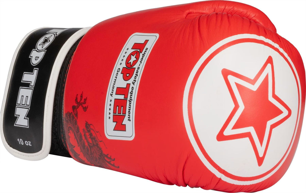 TOP TEN des gants de boxe WAKO « Legacy25 » - rouges, 20111-4