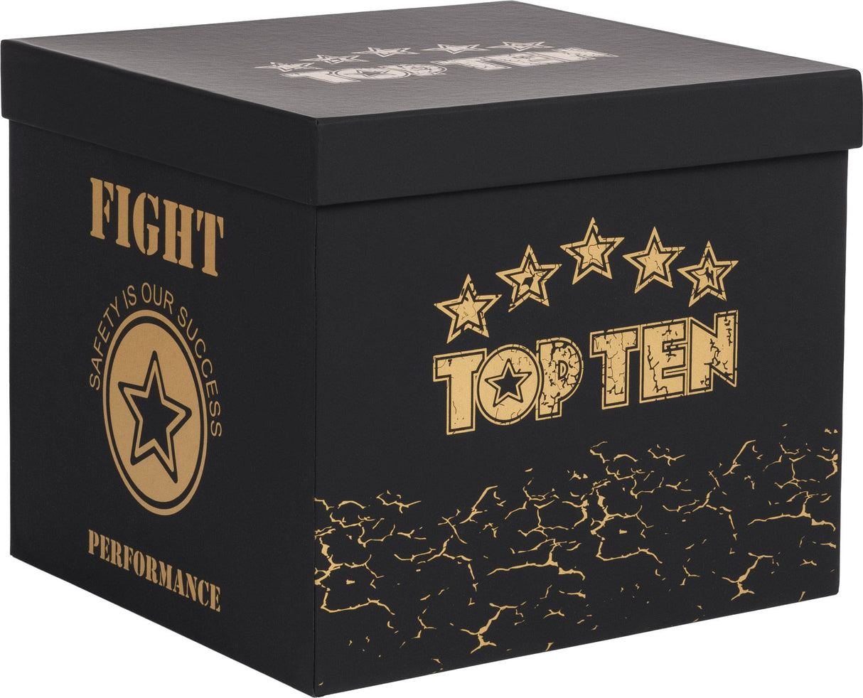 Přilba Top Ten «Prestige» - Hnědá / Zlatá, 4145-2