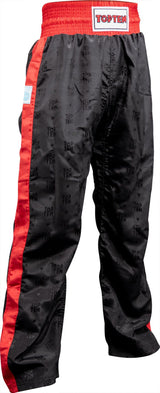 Top Ten Classic Pants – Black/Red, 1610-9