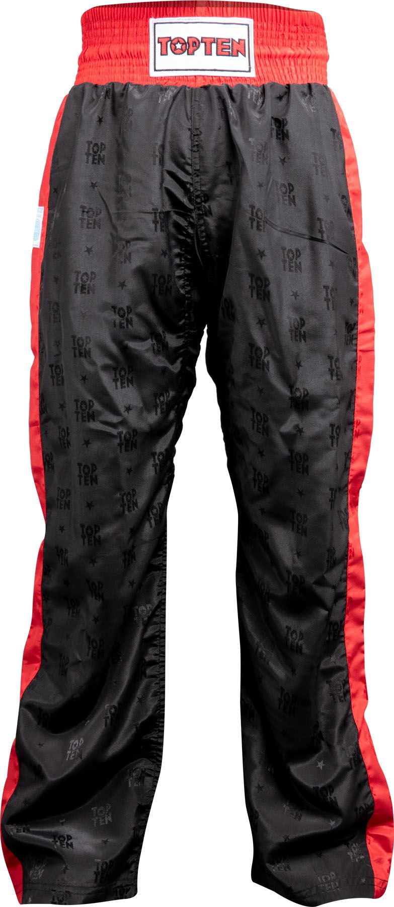 Top Ten Classic Pants – Black/Red, 1610-9
