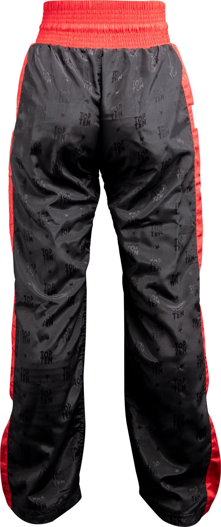 Top Ten Classic Pants – Black/Red, 1610-9