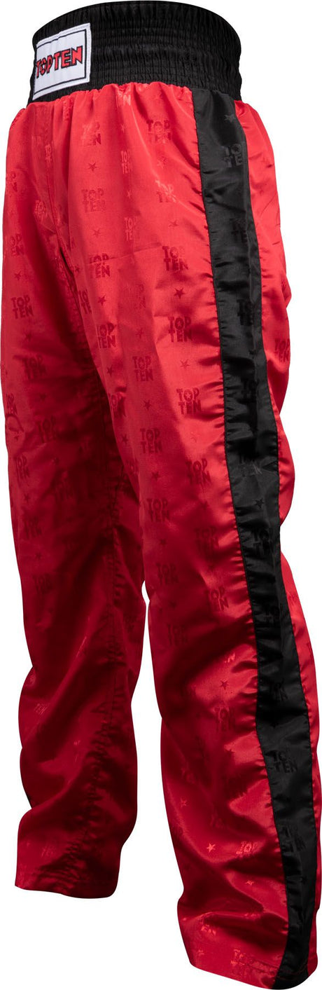 Top Ten Classic Pants – Red/Black, 1610-4