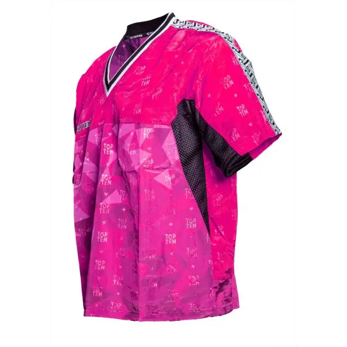 Top Ten Prism Shirt For Kickboxing - pink, T1627-71