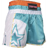 TOP TEN Star shorts WAKO approved – green, 1864-5
