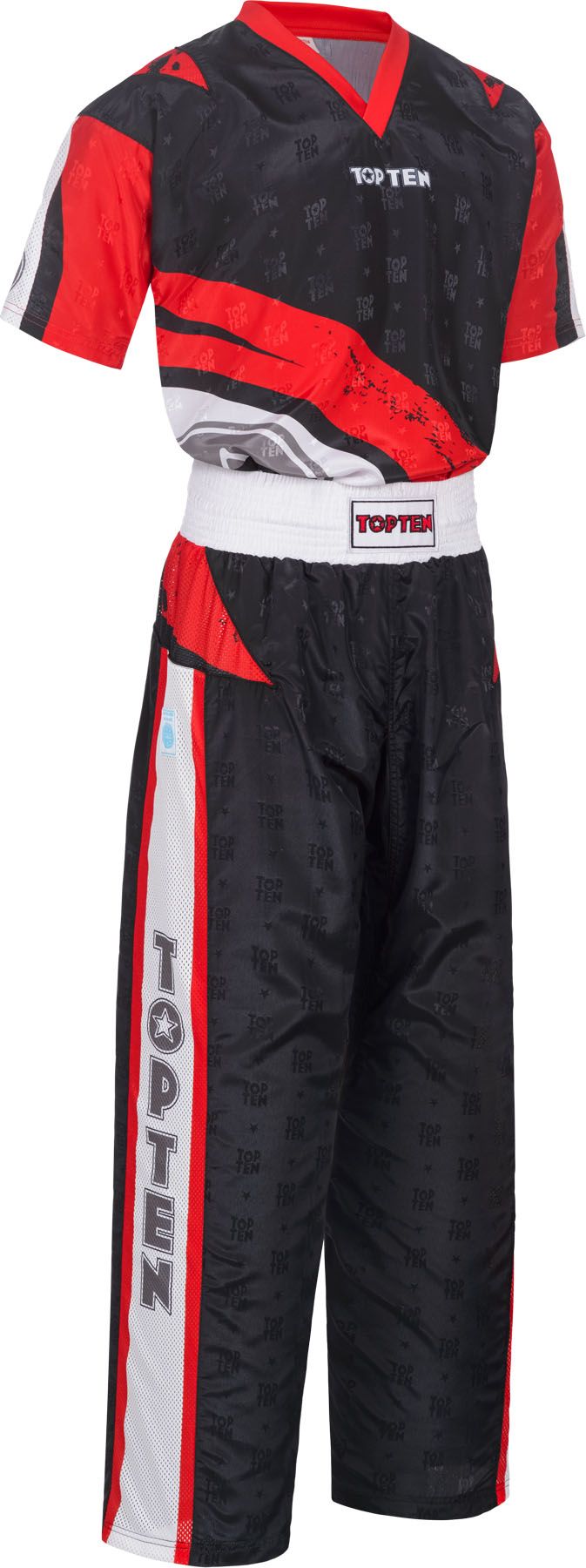 TOP TEN Urban Arts Uniform – schwarz/rot, 16814-94