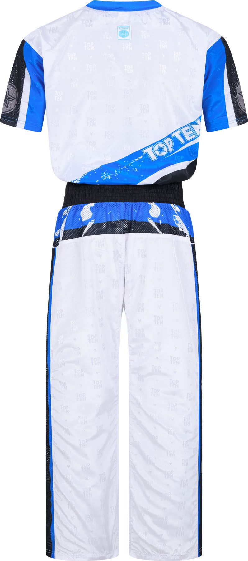 TOP TEN Urban Arts Uniform – weiß/blau, 16814-16