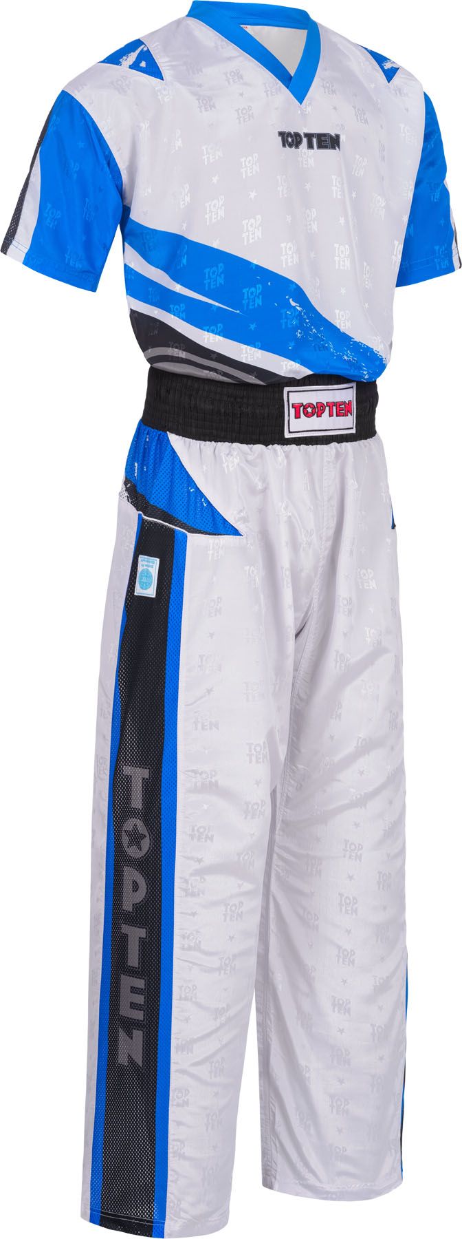 TOP TEN Urban Arts Uniform – weiß/blau, 16814-16