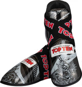 Top Ten “Legacy25” Shin Guards - Black, 30674-9