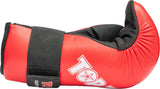 TOP TEN ITF-Handschuhe mit offener Handfläche – Rot – 21653-4