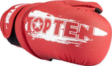 TOP TEN „Power Ink“ Handschuhe mit offener Handfläche – Rot – 21654-4