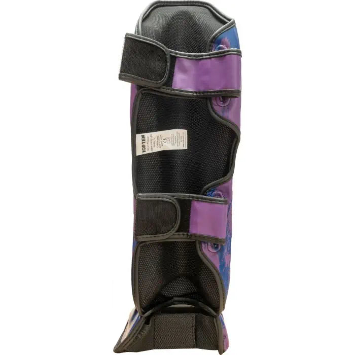 Top Ten Shin and Instep Guard “Power Ink” - purple, 32195-77