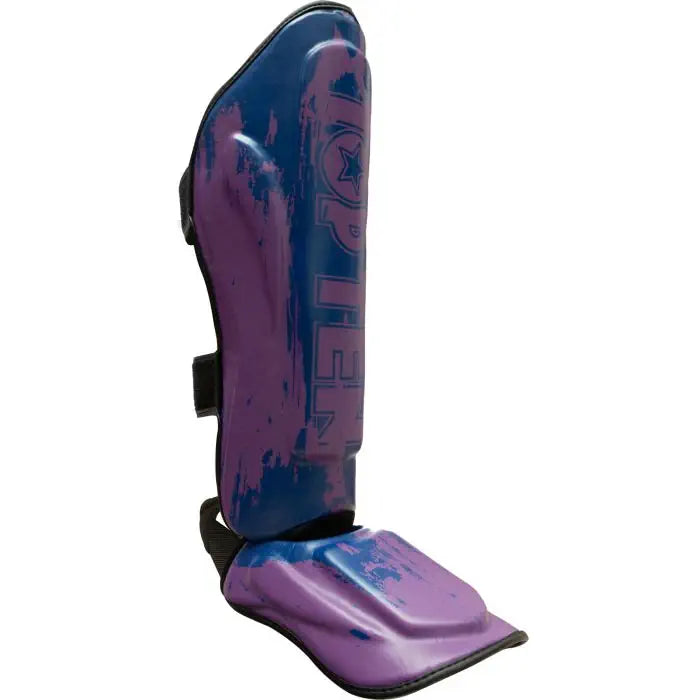Top Ten Shin and Instep Guard “Power Ink” - purple, 32195-77