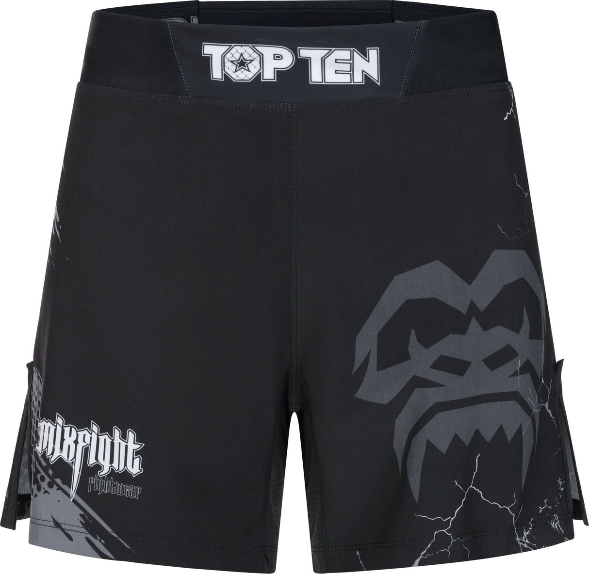 TOP TEN Mixfight Gorilla MMA-Shorts – Schwarz, 18157-9