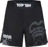 TOP TEN Mixfight Gorilla MMA-Shorts – Schwarz, 18157-9