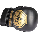TOP TEN Contender MMA-Handschuhe – Schwarz/Gold – 23342-9