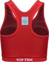 Top Ten WAKO sports bra – red, 1091-4