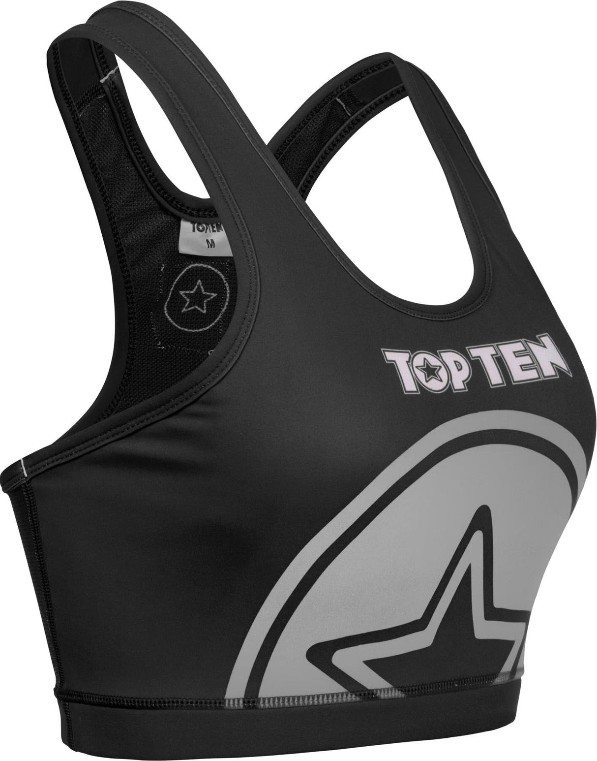 Top Ten WAKO Sports Bra – Black, 1091-9