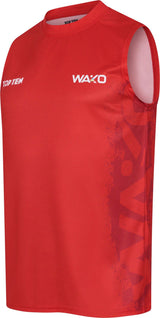 Top Ten WAKO Kick Light Tank Top - Red, 16181-1-4