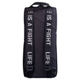 Fighter Sports Bag/Backpack - Taekwon Do - white/gray, FTS-12-TD-PL