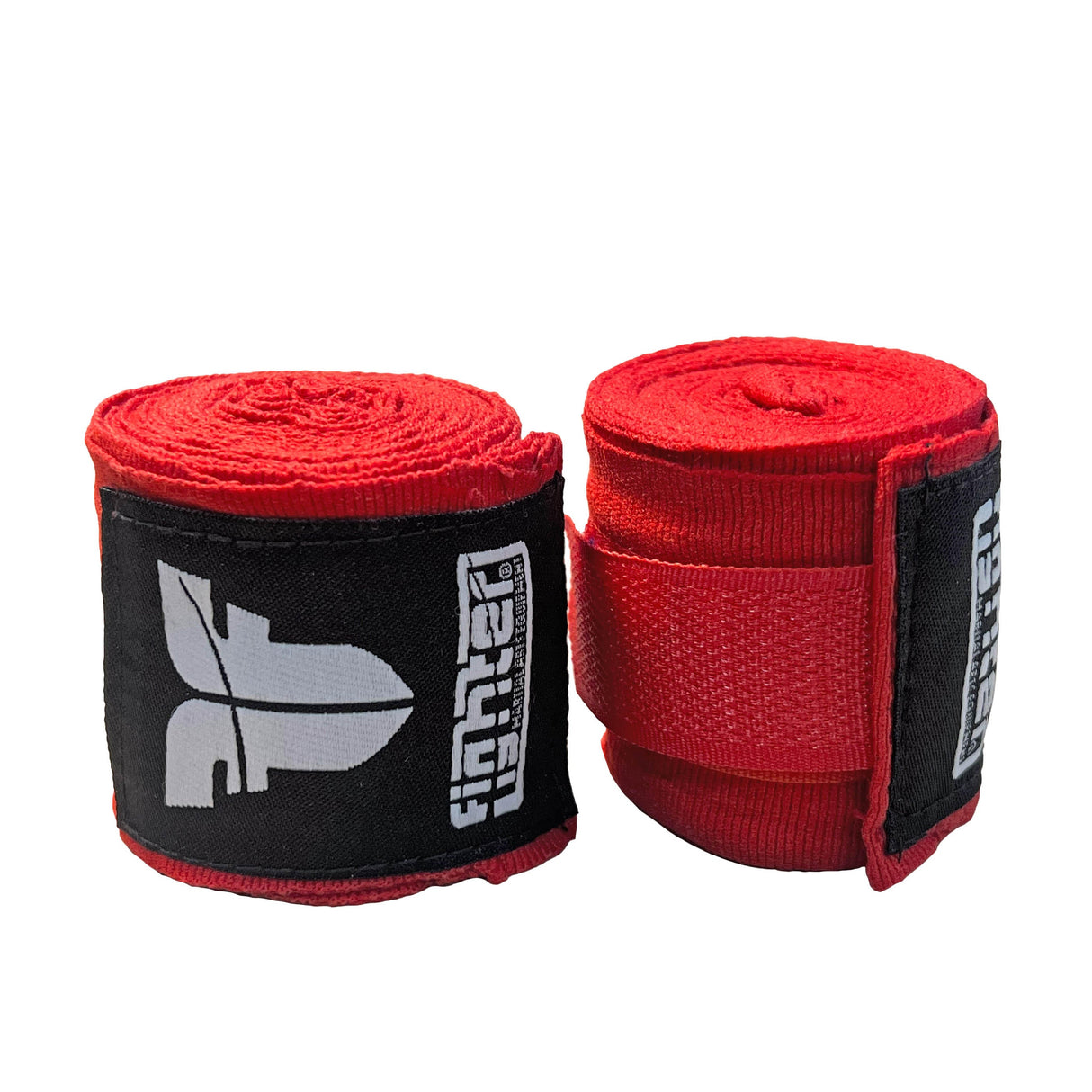 Halbelastische Handbandagen Fighter - rot, FHW-3030-03