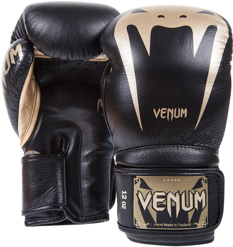 Guantes de boxeo de Venum Giant 3.0-Negro/Oro, EU-Venum-2055