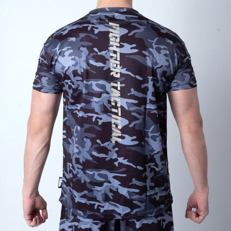 Training T-Shirt Fighter Tactical - camo - white, FKMTS-0201