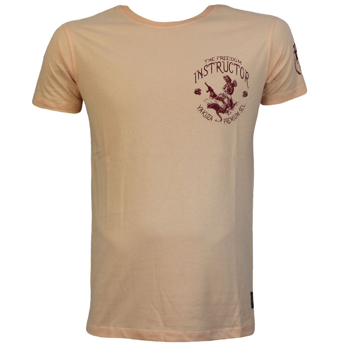 T-shirt premium Yakuza - orange crème, 3709