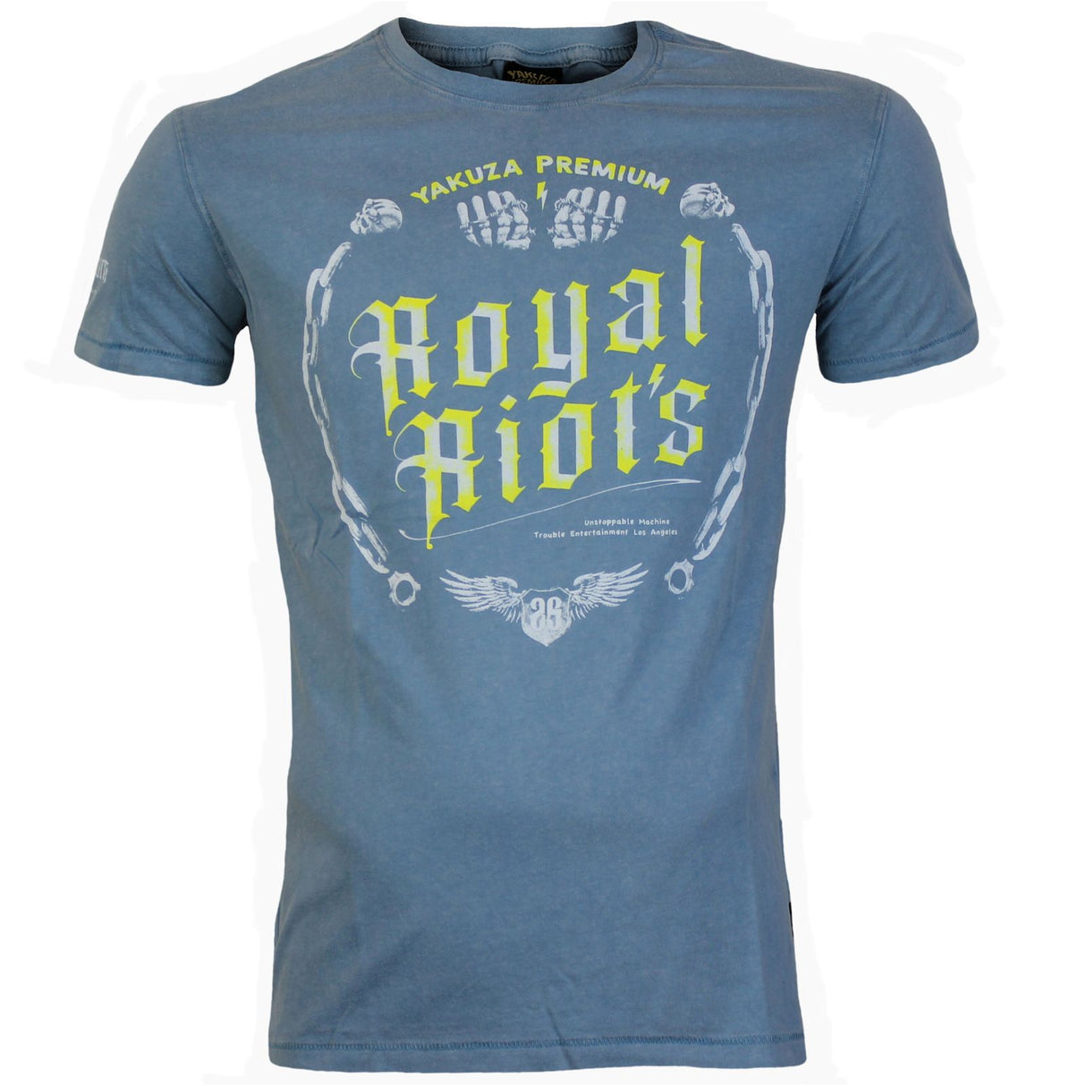 T-shirt premium Yakuza - bleu clair, 3719B