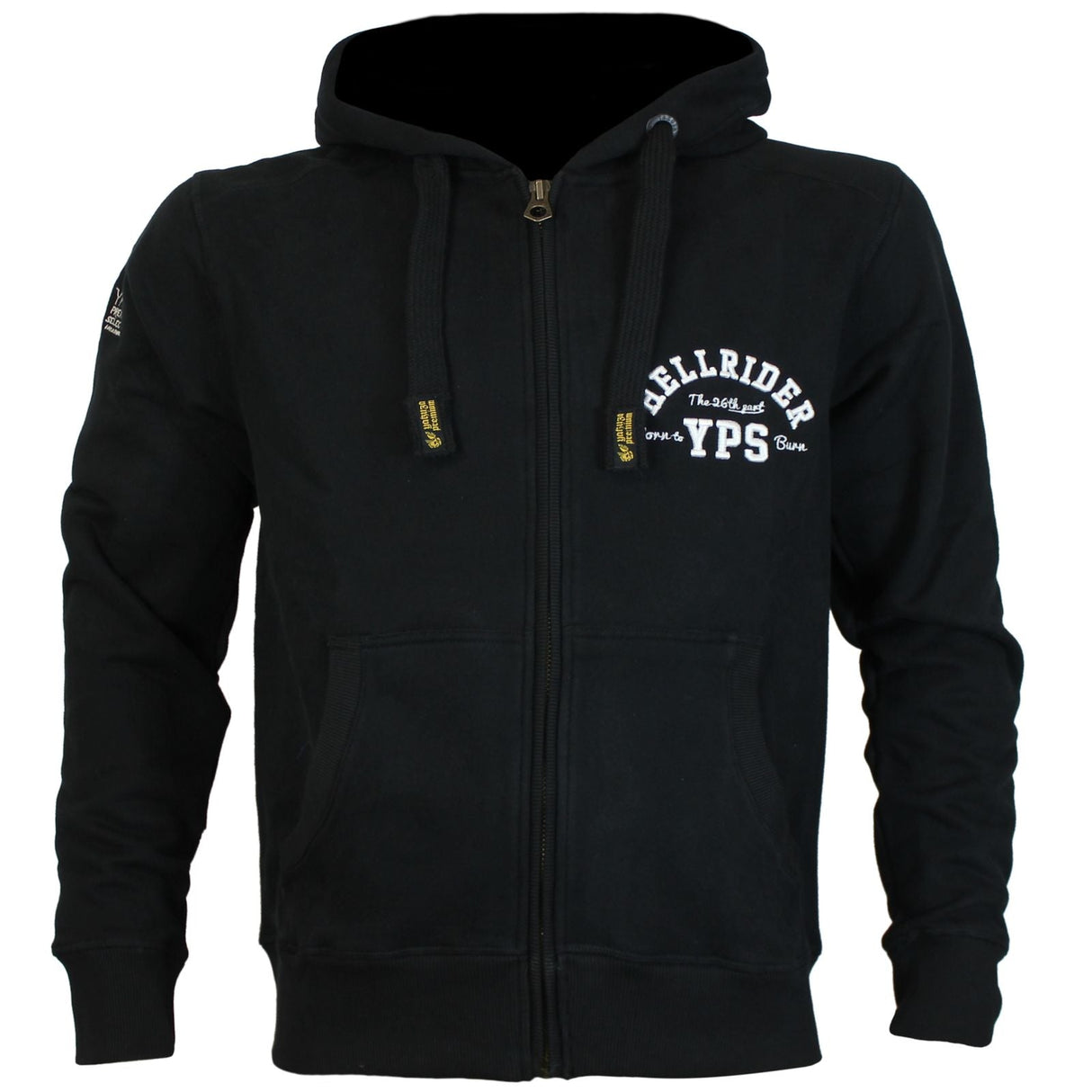 Campanía de Zip Premium de Yakuza - Negro, 3824