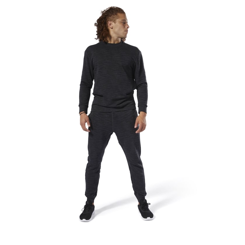 Reebok Mens Pants Essentials Marble - grey, DP6133