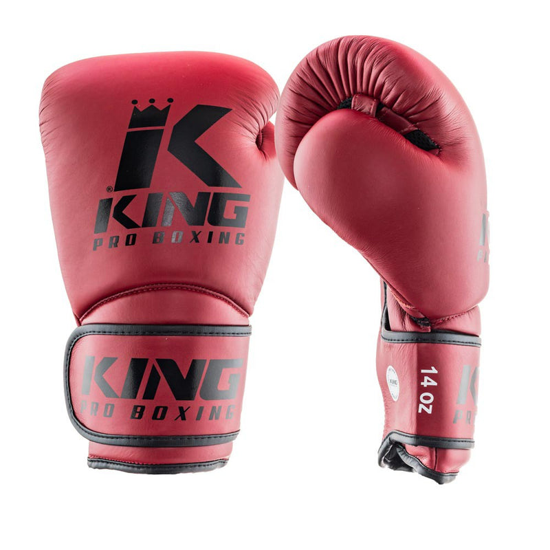 King Pro Boxing - Boxing Gloves - burgundy, KPB/BG-STAR3