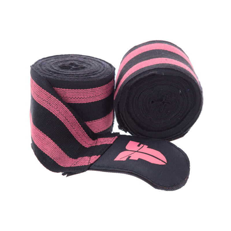 Fighter Handwraps - black/pink, BAND F PINK