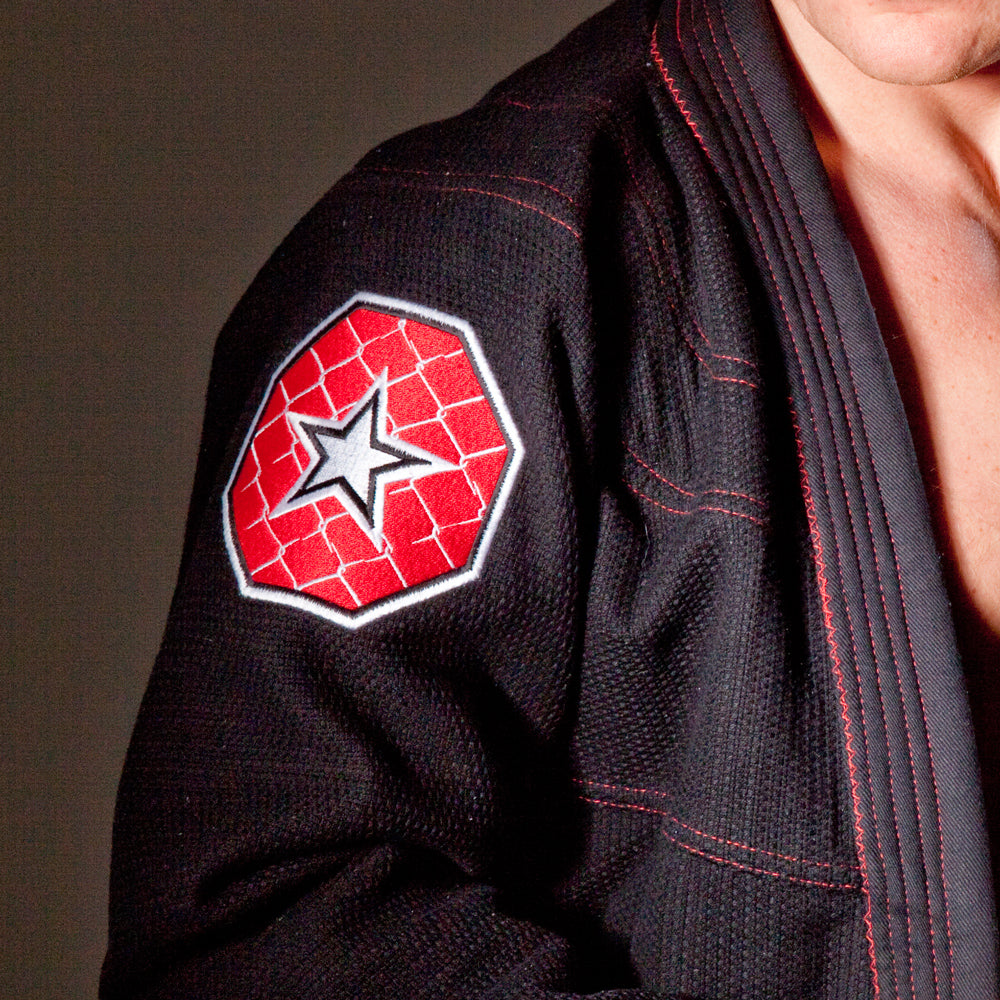 Top Ten MMA BJJ Uniforme - Negro, 1512-9
